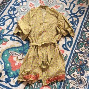 World Market Cotton Robe Free Size with self belt